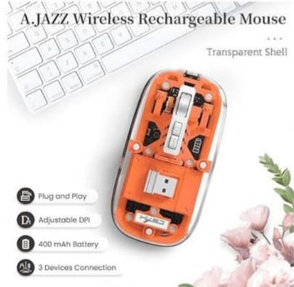 Transparent 3 Device Mouse