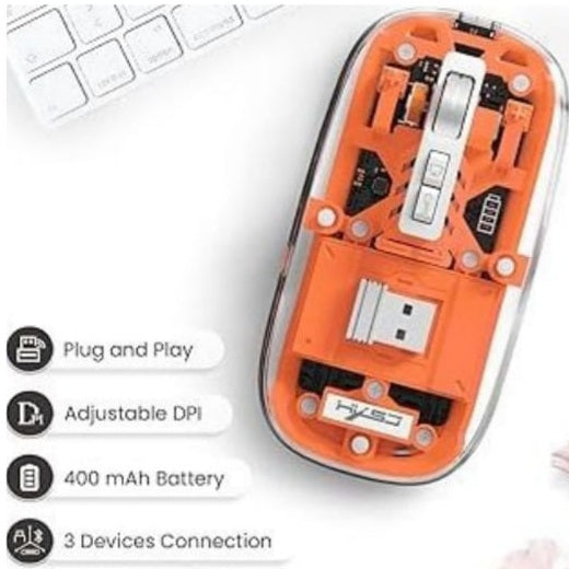 Transparent 3 Device Mouse