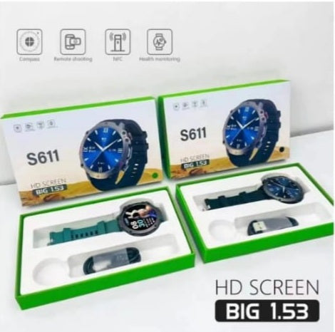 S611 Big Screen Smartwatch