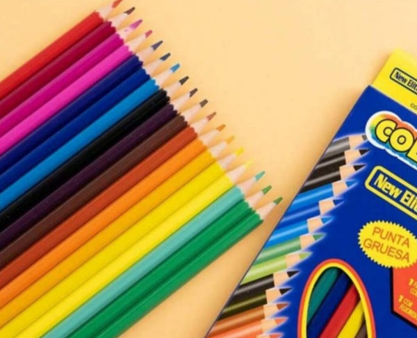 New Bright Pencil Set - 24 Piece