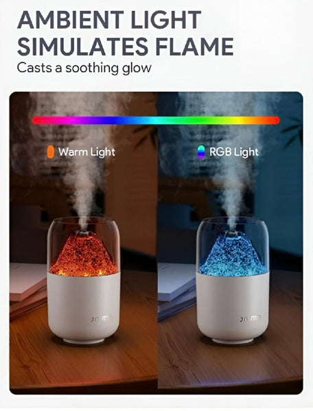 Volcano Humidifier Nightlight