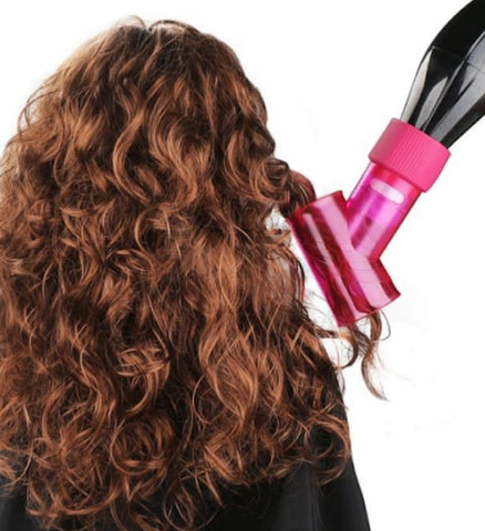 Hairdryer Curler Attachment