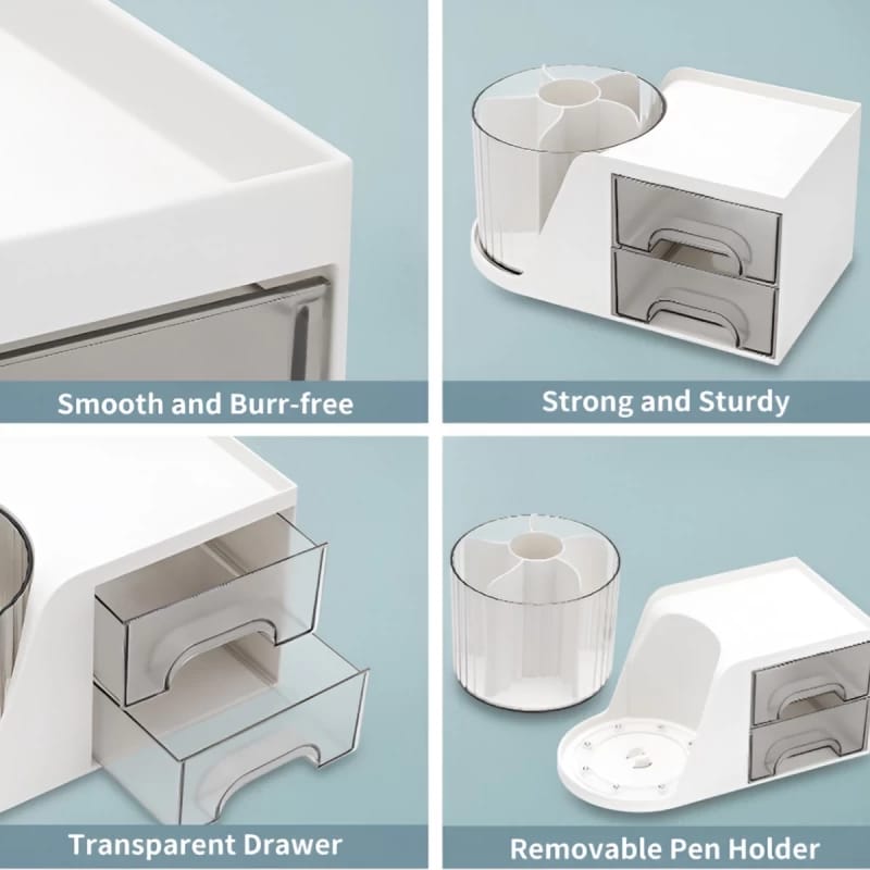 360° Rotating Desktop Organizer – Elevation