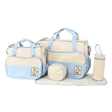 Multifunctional Baby Bag Set - 5 Piece