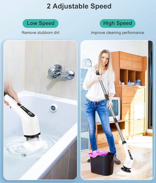 8 in 1 Electric Cleaning Brush - Cordless