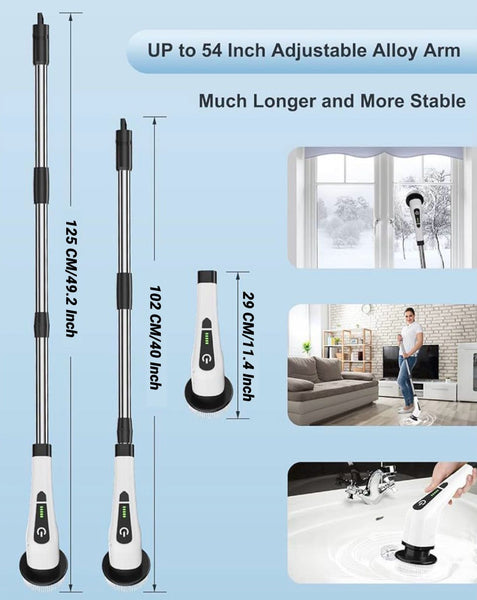 8 in 1 Electric Cleaning Brush - Cordless