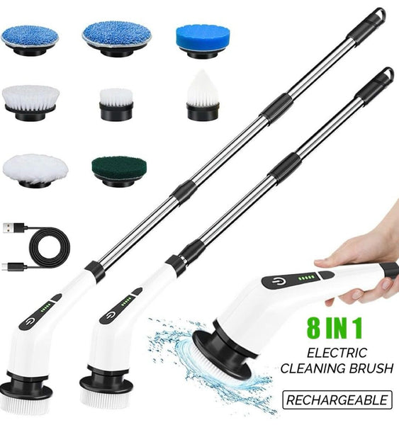 8 in 1 Electric Cleaning Brush - Cordless