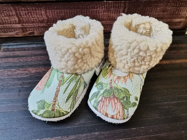 Baby Booties - Genuine Leather
