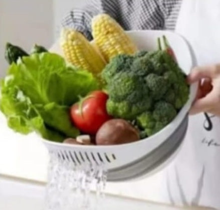Collapsible Kitchen Strainer Basket