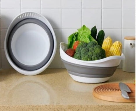 Collapsible Kitchen Strainer Basket
