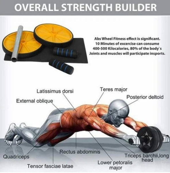 Double AB Wheel Roller