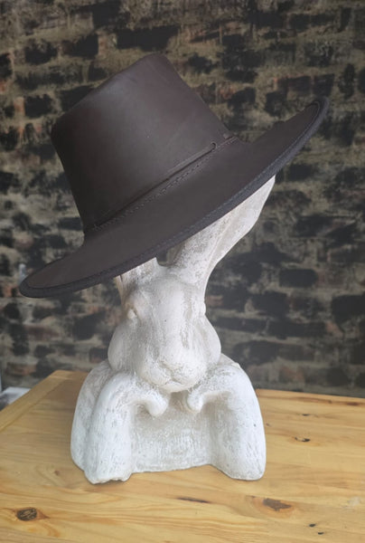 Handmade Genuine Leather Hat