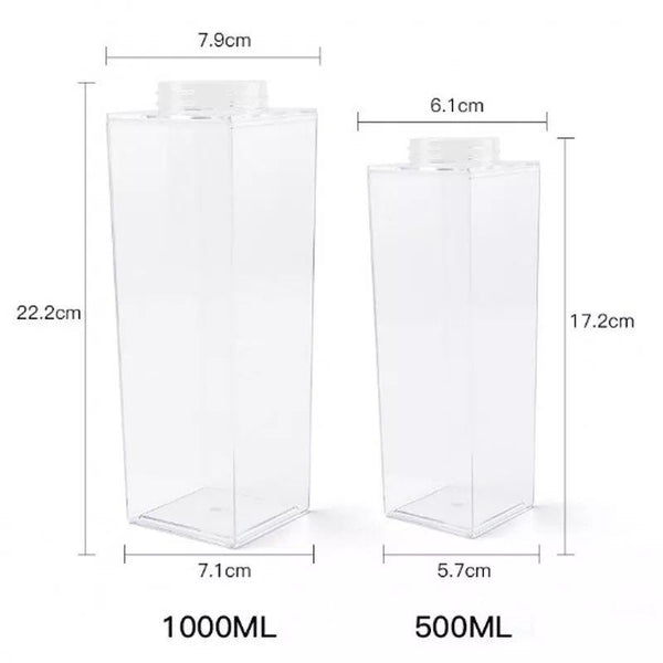 Acrylic Colour Milk Carton - 1 Litre