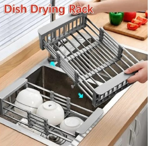 Extendable Dish Drying Rack