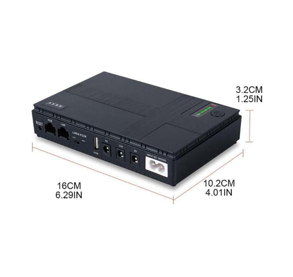 Mini DC UPS 10400mah