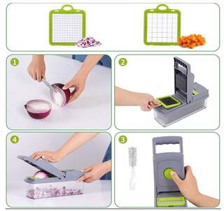 Vegetable Cutter - 14 in 1