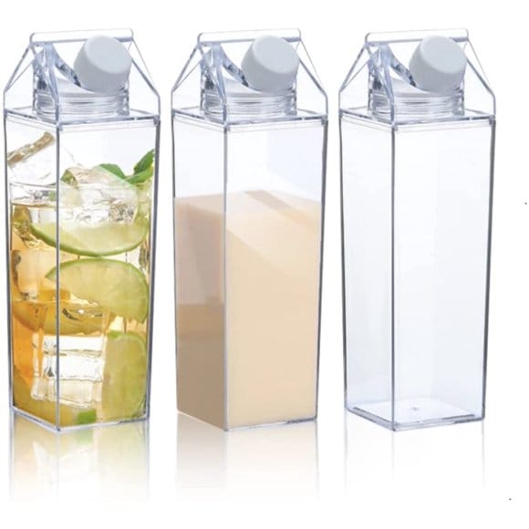 Acrylic Colour Milk Carton - 1 Litre