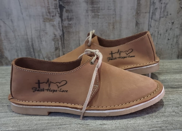 Ladies One Hole Genuine Leather Vellie