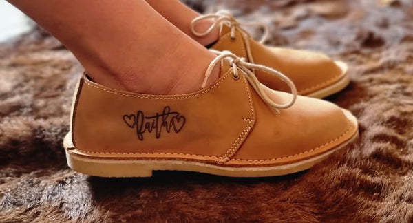 Ladies One Hole Genuine Leather Vellie