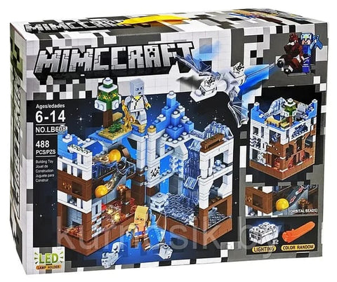 Minecraft Building Block Set - 488 Piece