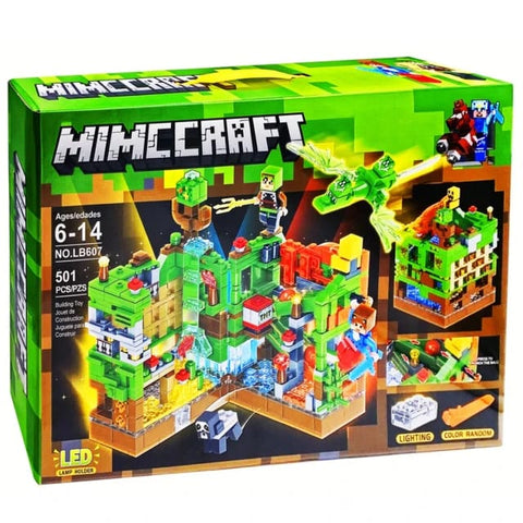Minecraft Building Block Set - 501 Pieces