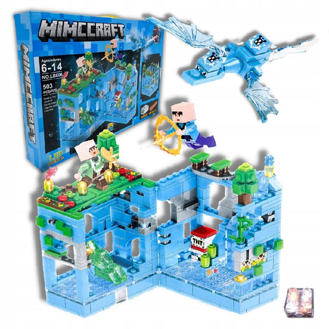 Minecraft Building Block Set - 503 Piece