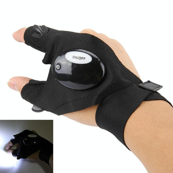 Dual LED Light Glove