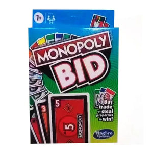 Monopoly Bid Card Game