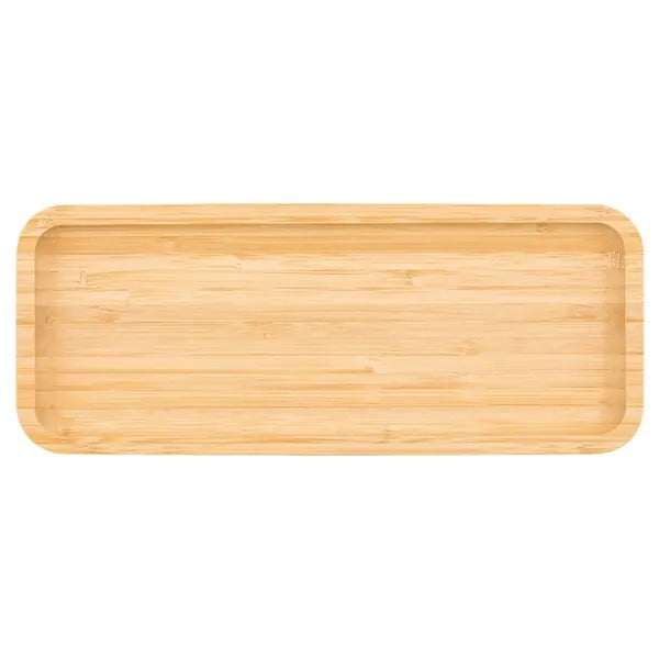 Bamboo Serving Trays Rectangular - Set of 2