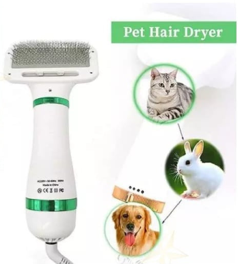 Electric Pet Grooming Hair Dryer Brush