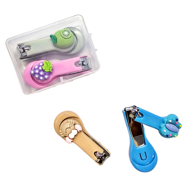 Kids Animated Nail Clippers - Set of 2