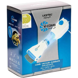 V-comb Lice Vacuum Comb