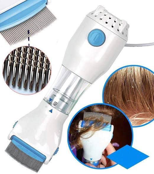 V-comb Lice Vacuum Comb