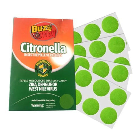 Citronella Insect Repellent Patches - 36 Patches