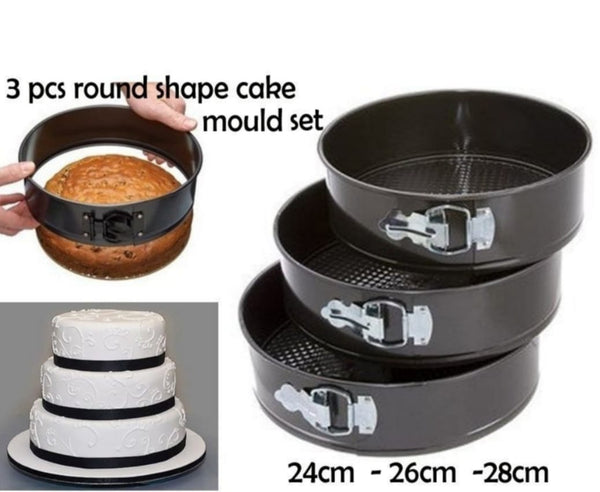 Baking Tins - 3 Piece