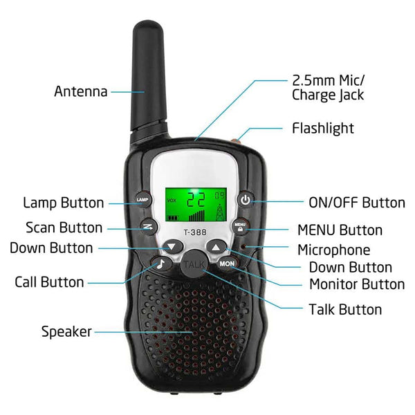 Kids Walkie Talkie Set