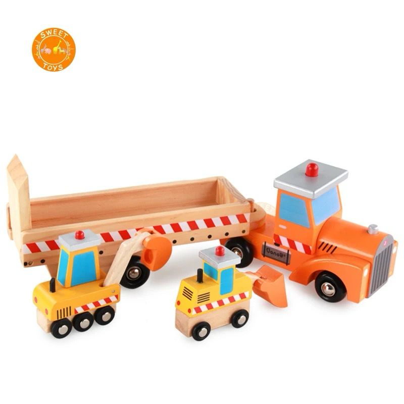 Wooden Construction Vehicle