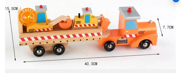 Wooden Construction Vehicle