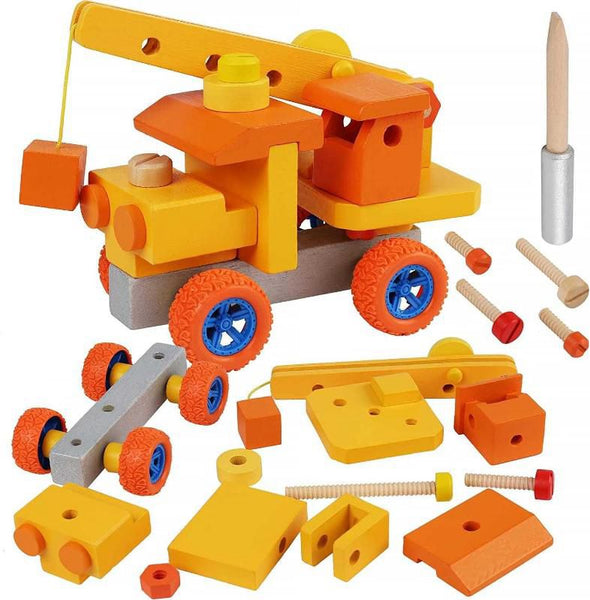 Wooden Construction Vehicle - Build Set