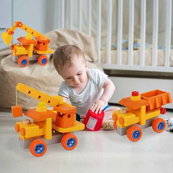 Wooden Construction Vehicle - Build Set