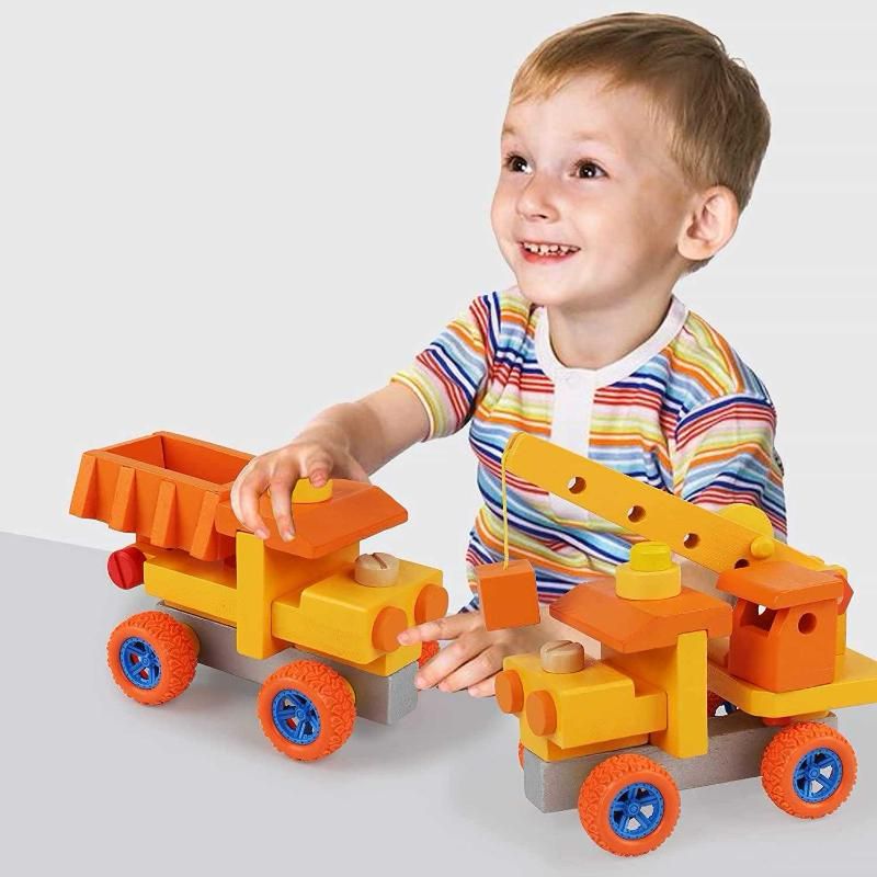 Wooden Construction Vehicle - Build Set