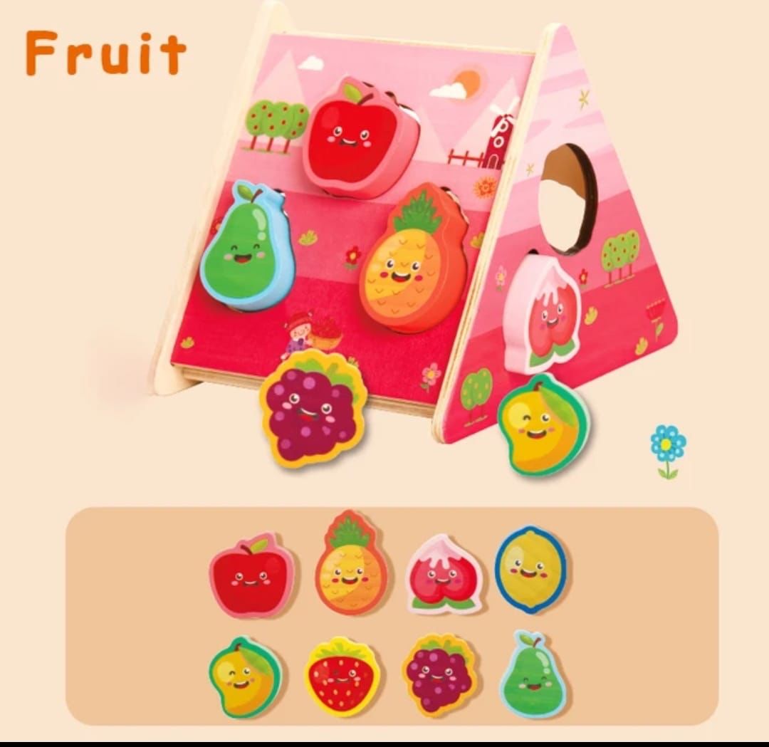 Wooden Matching Activity Boxes – Elevation