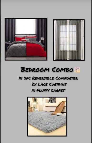 Reversible Comforter Bedroom Combo