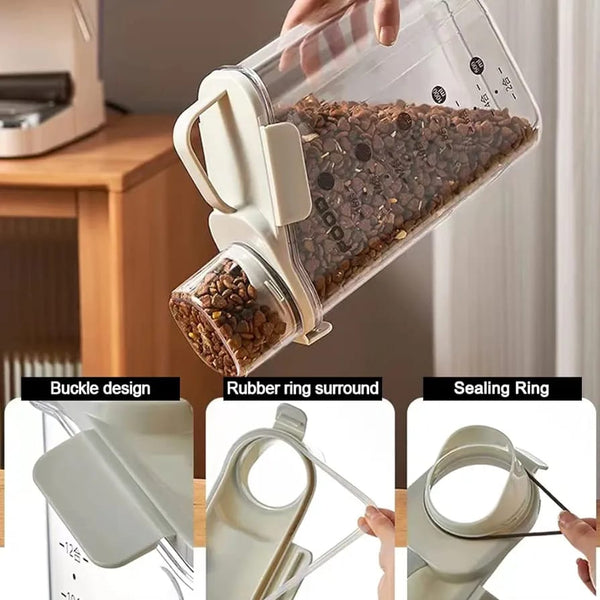 Multifunctional Storage Pet Food Container