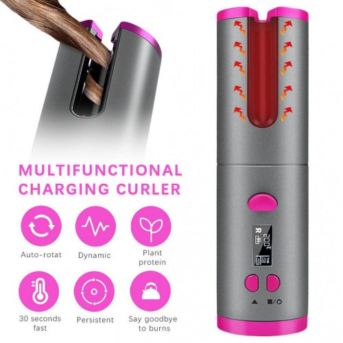 Cordless Automatic Hair Curler