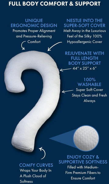 Multi use Swan Pillow