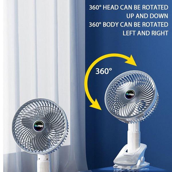 4 in 1 Portable Clip Fan