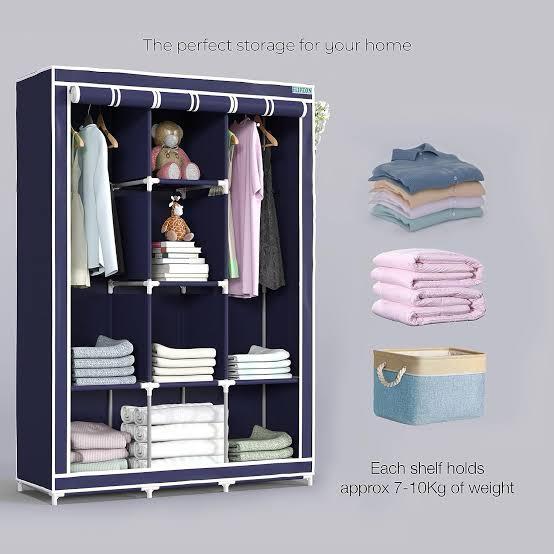 Ward Storage Rack Wardrobe Storage Rack - Triple – Elevation