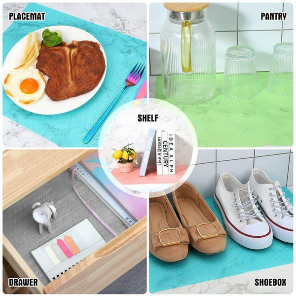 Silicone Fridge Mats - 12 Piece