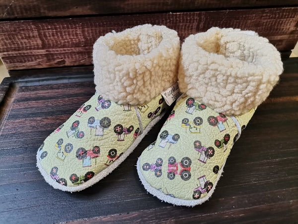 Baby Booties - Genuine Leather